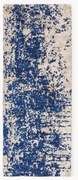 Handgeweven wollen loper Cynthia met abstract patroon