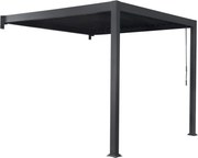 Wandpergola voor terras Lagos 3 x 4 m Garden Point antraciet
