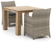 Forza Barolo/ROUGH-X 100cm dining tuinset 3-delig