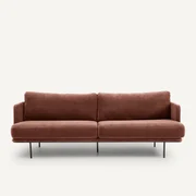 Bank in fluweel, Antoine design E. Gallina