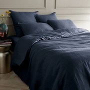 Dekbedovertrek in gewassen linnen, Elina