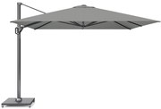 Zweefparasol  3.5x3.5m T1 premium (excl voet) Grijs-antraciet Platinum Challenger