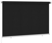 vidaXL Rolgordijn voor buiten 220x140 cm zwart