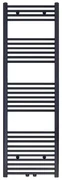 Sanigoods Base handdoek radiator 160x50 721 watt MO aansluiting mat zwart