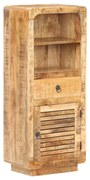 vidaXL Hoge kast 45x32x110 cm ruw mangohout