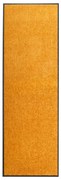 vidaXL Deurmat wasbaar 60x180 cm oranje