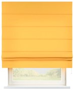 Dekoria Kant en Klaar Vouwgordijn Padova, geel