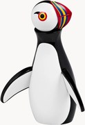 Decoratief object Puffin van beukenhout