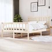 vidaXL Bedframe massief hout 140x200 cm