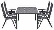 Taste by 4 Seasons Cadiz tuinset 5-delig verstelbaar - Adana tuintafel 180x100 cm