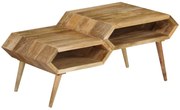 vidaXL Salontafel 104x50x45 cm massief mangohout