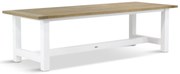 Dining Tuintafel rechthoekig 260 x 100 cm Wit Los Angeles