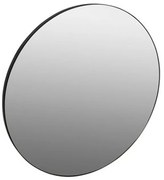 Plieger Nero Round spiegel rond 60cm met zwarte lijst 0800303