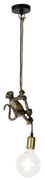Klassieke hanglamp goud met touw - Animal Monkey Klassiek / Antiek E27 Binnenverlichting Lamp