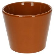 Bloempot, aardewerk, terracotta kleur,Ø12 cm