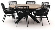 + 10% kassakorting | Diningset Intenso | 6 personen | Tuinset teakhout | 7-delig | Kees Smit Tuinmeubelen