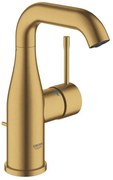 GROHE Essence Wastafelkraan Opbouw - uitloop 11.4cm - M-size - hoge draaibare uitloop - waste - brushed cool sunrise 24173GN1