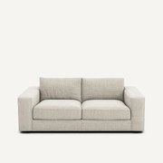 Compacte bank 3-zit in jaspis stof, Skander