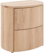 Goossens Excellent Nachtkastje Denzo, 2 laden