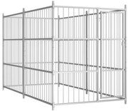 vidaXL Hondenkennel voor buiten 300x150x185 cm