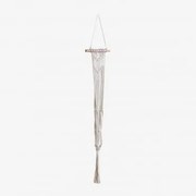 Tutmes Macramé Hangende Plantenbak Beige – Crème - Sklum