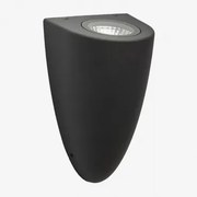 Seattle Aluminium Wandlamp Zwart - Sklum