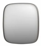 INK SP29 spiegel - 80x4x80cm contour in stalen kader - geborsteld RVS 8409623