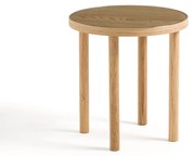 Bijzettafel in eik en glas, Evergreen