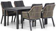 Tuinset 4 personen 160 cm Rope Taupe Lifestyle Garden Furniture Verona/Concept