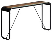 vidaXL Wandtafel 140x35x76 cm massief gerecycled hout