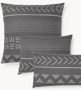 Katoenen perkal kussensloop Kohana met boho patroon