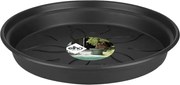 elho schotel Green Basics  22 - Living black (Zwart) - Diameter 22 x H 3 cm