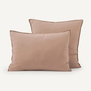 Kussensloop in gewassen linnen, Elina