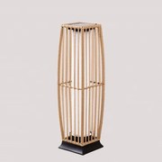 Draadloze Solar Vloerlamp Voor Buiten Arlla Natuurlijk - Sklum