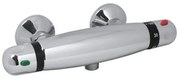 Plieger Verano douchekraan thermostatisch Hartafstand=12cm chroom 4333580
