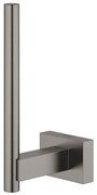 GROHE Essentials Cube reserve closetrolhouder brushed hard graphite 40623AL1