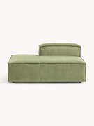 Chaise longue module Lennon van corduroy