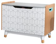 KidKraft Speelgoedkist Mid-Century Modern 73,99x46x55,88 cm grijs