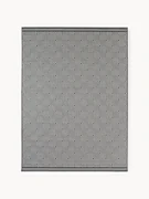 Outdoor dubbelzijdig vloerkleed Reddy met ruitjesmotief