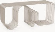 Metalen zitbank Curva