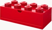Kinderen LEGO opberglaadje Brick met 8 knoppen