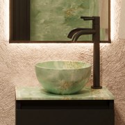 Saniclear Micro waskom voor toilet 23cm green onyx