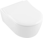 Villeroy & Boch Avento hangtoilet Directflush met slimseat softclose en quickrelease wit