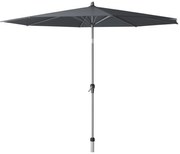 Platinum Riva stokparasol 3 m. rond - Antraciet