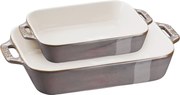 Staub Ceramique Ovenschotelset, 2-delig - Ceramique - Staub
