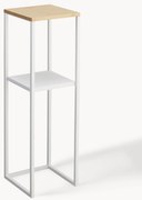 Smal wandrek Tower van metaal en bamboehout