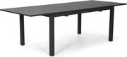 Dining Tuintafel rechthoekig uitschuifbaar 160/240x100 cm Grijs Arvento