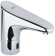 GROHE Europlus E waterbesparende wastafelkraan infrarood zonder menging met batterijvoeding 6V chroom 36208001