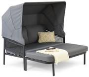 Berno Garden Point metalen tuinstoel antraciet