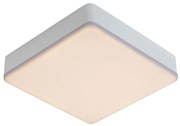 Lucide Ceres vierkante plafondlamp 21.5cm 30W wit